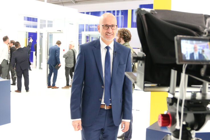 BAU report 2019: Video shoot with Mr. Rürup