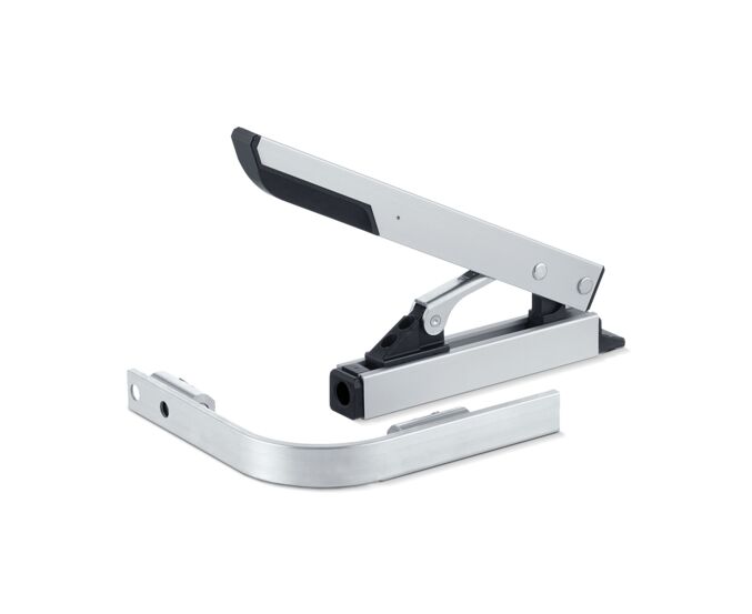 Hand lever, stroke 70mm, with corner transmission 