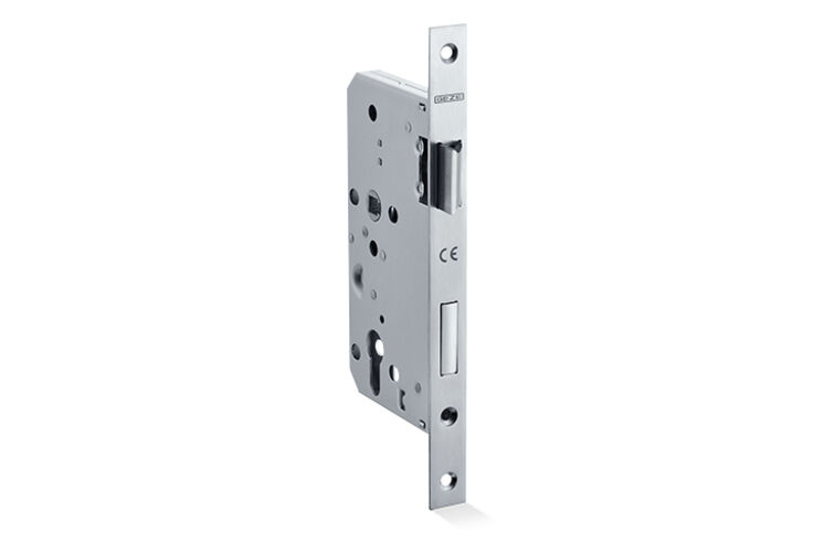 Mortise locks - These mechanical locks fulfil the highest requirements for comfort and safety. They are suitable for single leaf metal and timber doors. Alongside our strike plates, Euro profile cylinders and handle sets, they create a reliable unit for opening and closing doors.