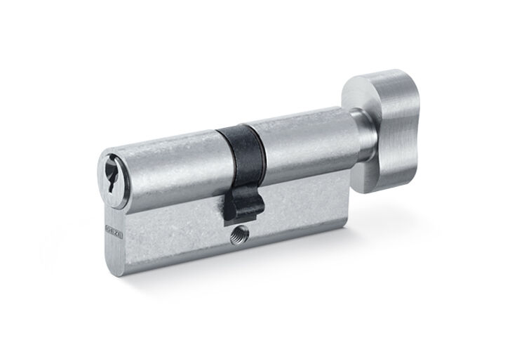 Euro profile cylinder - They are available as Euro profile double or half cylinders, and fit into all mortice locks intended for European lock cylinders. You choose: key or knob – each included in the Euro profile cylinder scope of delivery.